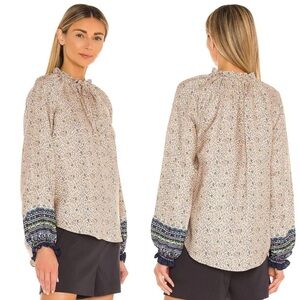 VERONICA BEARD Silk Antonette Top